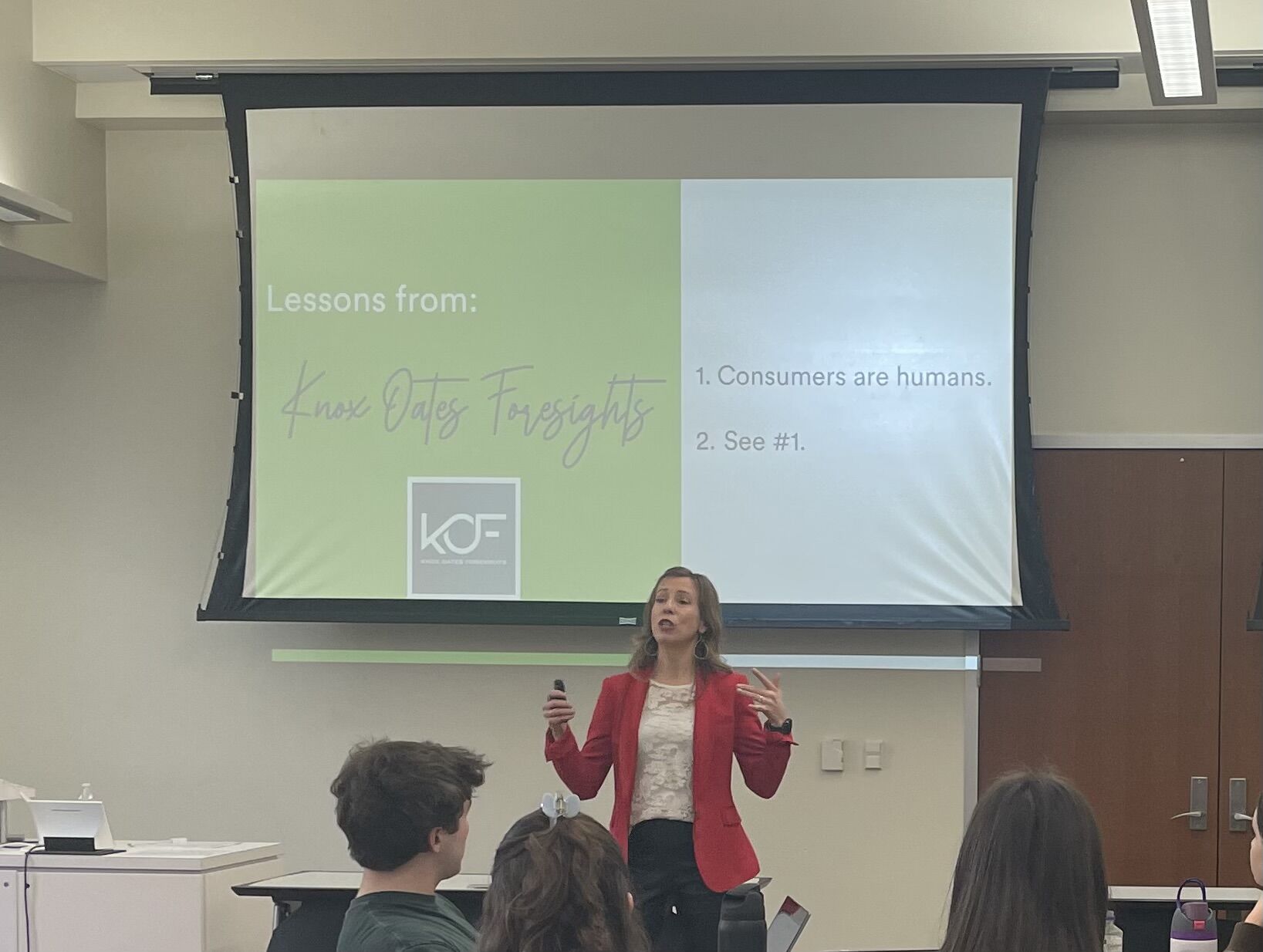 Guest lecture at the University of Wisconsin–Madison